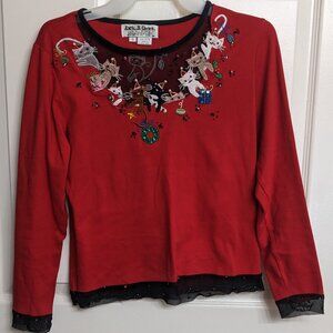 Christmas Kitties Blouse
